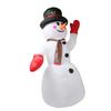 8FT Tall Christmas Inflatable Snowman Christmas Inflatables Outdoor Decorations Courtyard Yard
