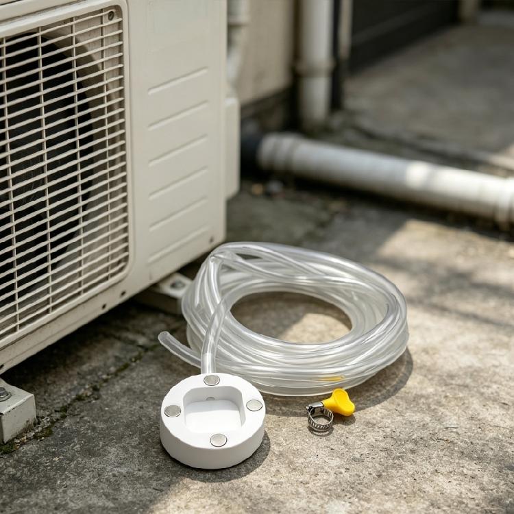 Window Drainage Hose Adapter Magnetic Window Air Conditioner Drain Kit Universal Air Conditioner Water Hose Extension