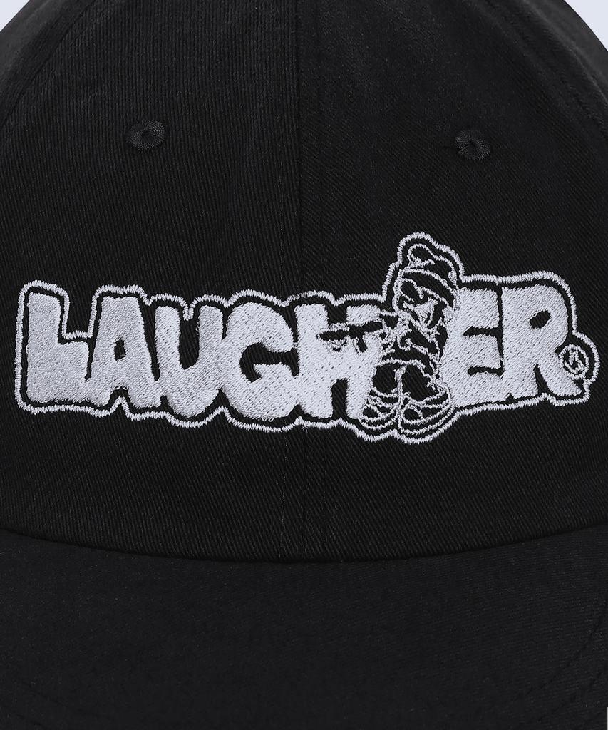 LAUGHER Signature Logo Ball Cap - Black