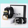 Minimalist Leather Belt For Women And Men With Pin Buckle And Vintage Style For Casual Jeans Wearing