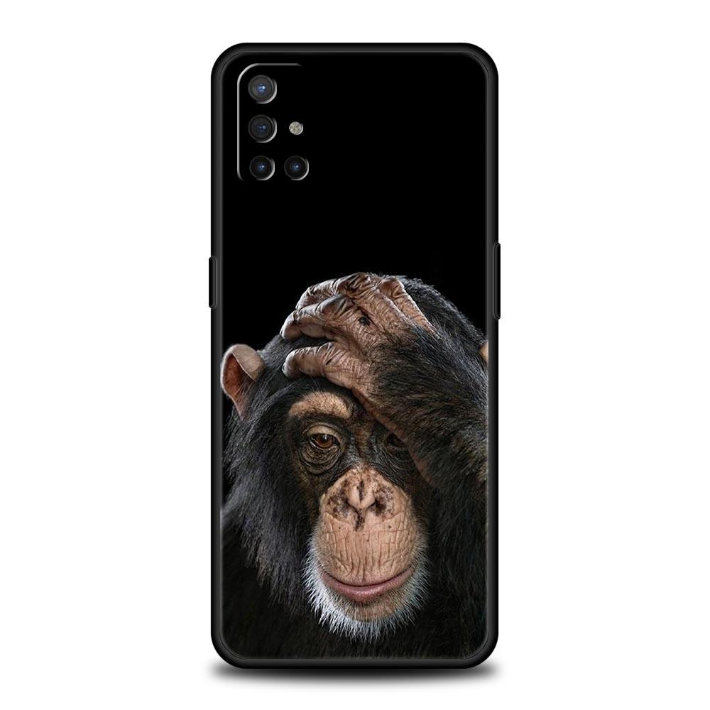 Monkey Phone Case For OnePlus 13 12 11 10 9 8 7T Pro 13R 12R 10R 9RT 8T Nord N200 N30 2T CE 2 3 5G Lite Soft Cover