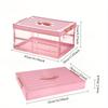 Household Transparent Storage Box Car Trunk Storage Box Finishing Box Sundries Book Box Storage Box for Clothes