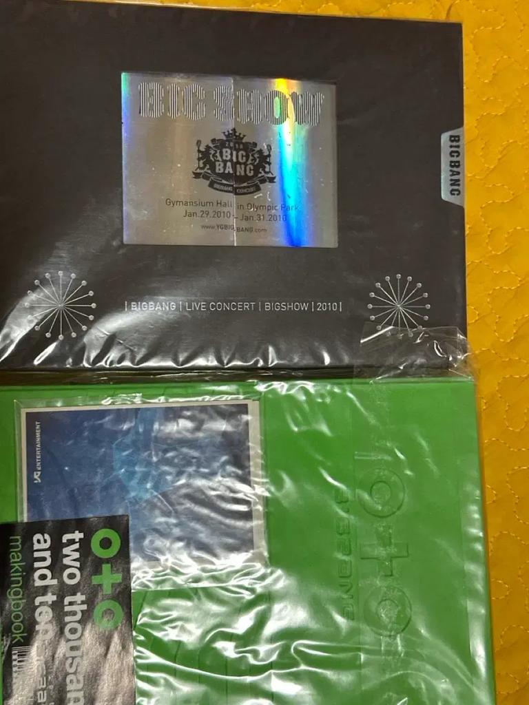 BIGBANG BIGSHOW 2010 Live Concert DVD, Photobook Used