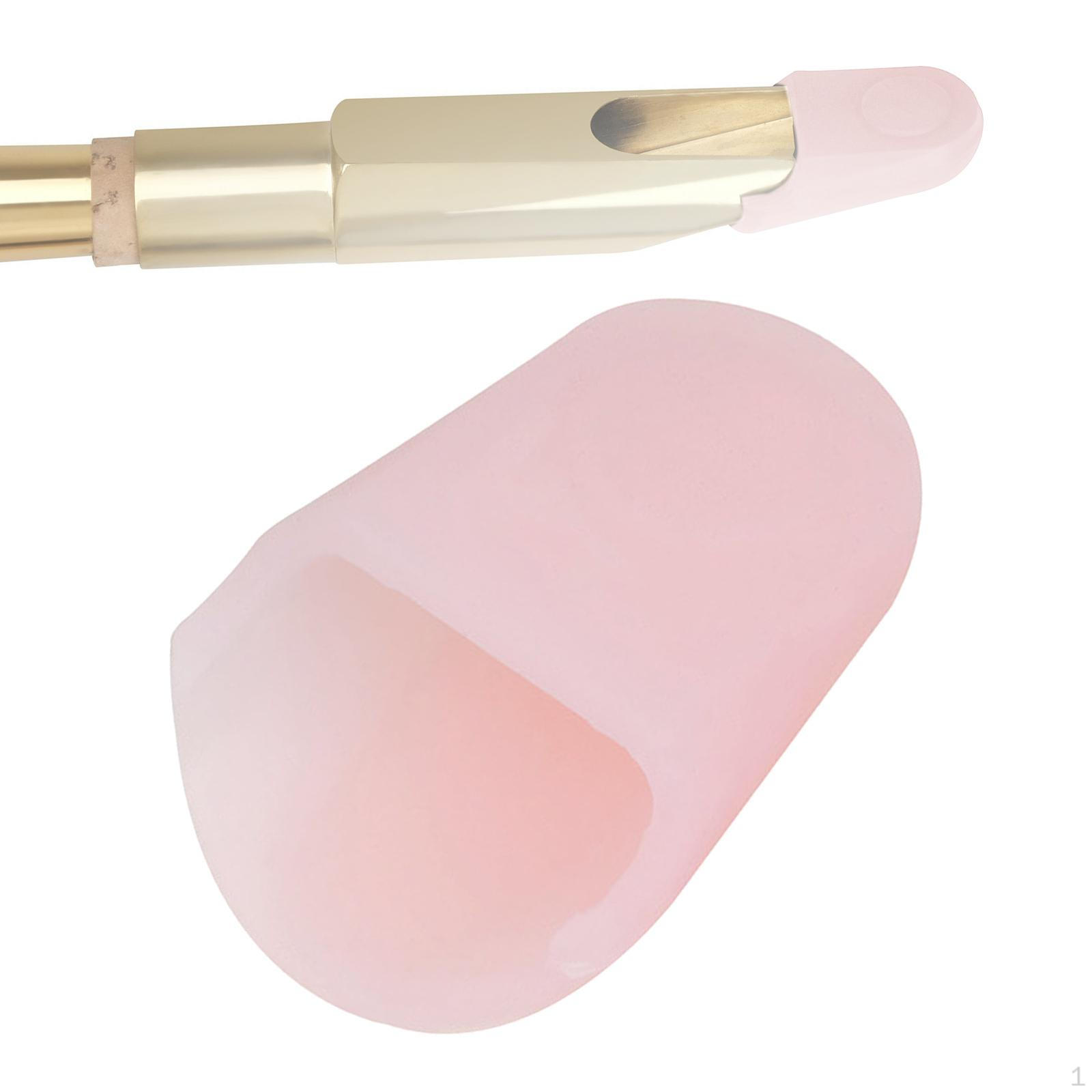 

Защитный колпачок для мундштука кларнета, профессиональный силиконовый чехол для музыкального инструмента розовый