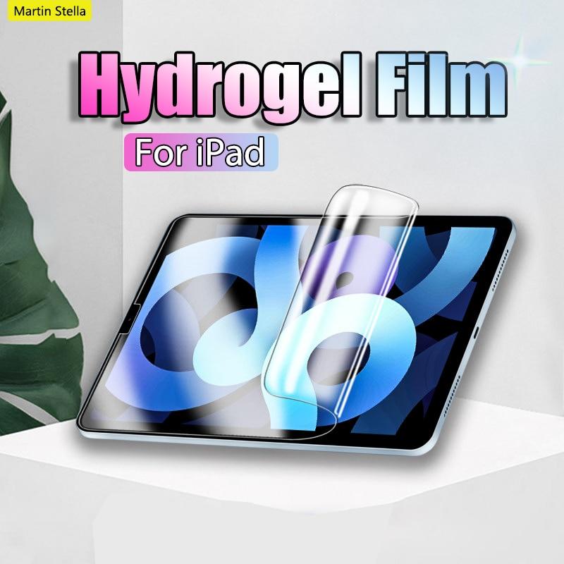 

Гидрогелевая пленка для Funda New Ipad Pro 11 10.2 12.9 9.7 10.5 Защитная пленка для экрана для Ipad 8 Mini 5 2 3 Air 4 Gen 1 2021 2020 Без стекла