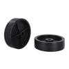 Set of 2 Deck Wheels and Hardware For for Troy and For Cadet Compatible with 1120337 7340973 Enhances Mowing Efficiency