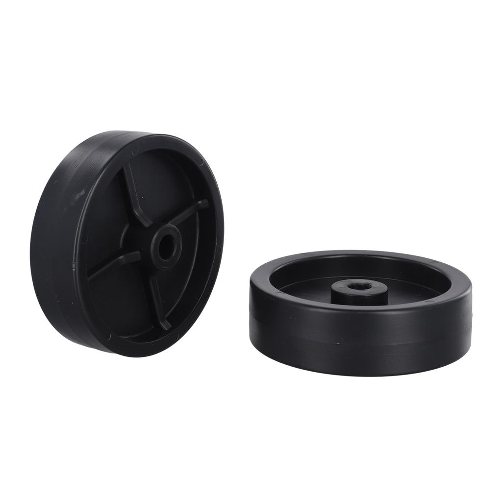 Set of 2 Deck Wheels and Hardware For for Troy and For Cadet Compatible with 1120337 7340973 Enhances Mowing Efficiency