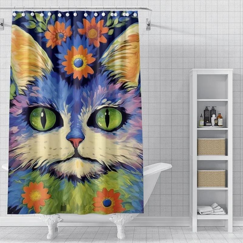Home shower curtains for bathroom waterproof fabric Modern Nordic style bathroom Curtains shower curtain 180x200 240x180 aaaa