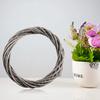 Christmas Rattan  for Ring Wreath Wicker Vine Garland Hanging Wedding Grey Wreath