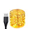 Outdoor LED Solar Tube Rope Fairy Light Waterproof Christmas Decoration String Light For Garden Fen Yard Balcony