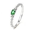 Twelve Zodiac S925 Sterling Silver Adjustable Ring with Colorful Gemstones for Women