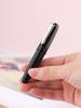 1PS MAJOHN Q2 Mini Acrylic Turning Resin Pen Thin Tip Male and Female Students with Handbook Portable Transparent Ink Pocket Pen