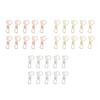 10Pcs Table Card Clips Reusable Metal Desktop Number Menu Display Holder for Wedding Event Restauran