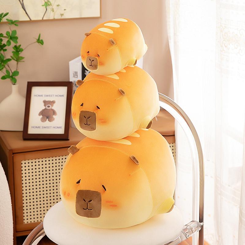 Capybara Plush Toys Cartoon Animal Stuffed Doll Room Sofa Decoration Kid Gifts