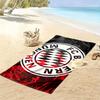 FC Bayern Munchen Print Beach Towel, Large Soft Quick Dry Towel for Beach Camping Swimming