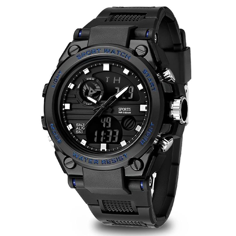 Electronic Watch Student Watch Men S Sports Luminous Multi-Function Electronic Watch Junior High School Student High School Student Men
