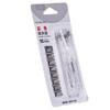 Manual Plastic Paper Clamp Dispenser with 8 Metal File Cllip Refills For Efficient Paper Archival Document Management