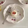 VAKADA 8-Inch Ceramic Versatile Dinner Plates (Set of 2)