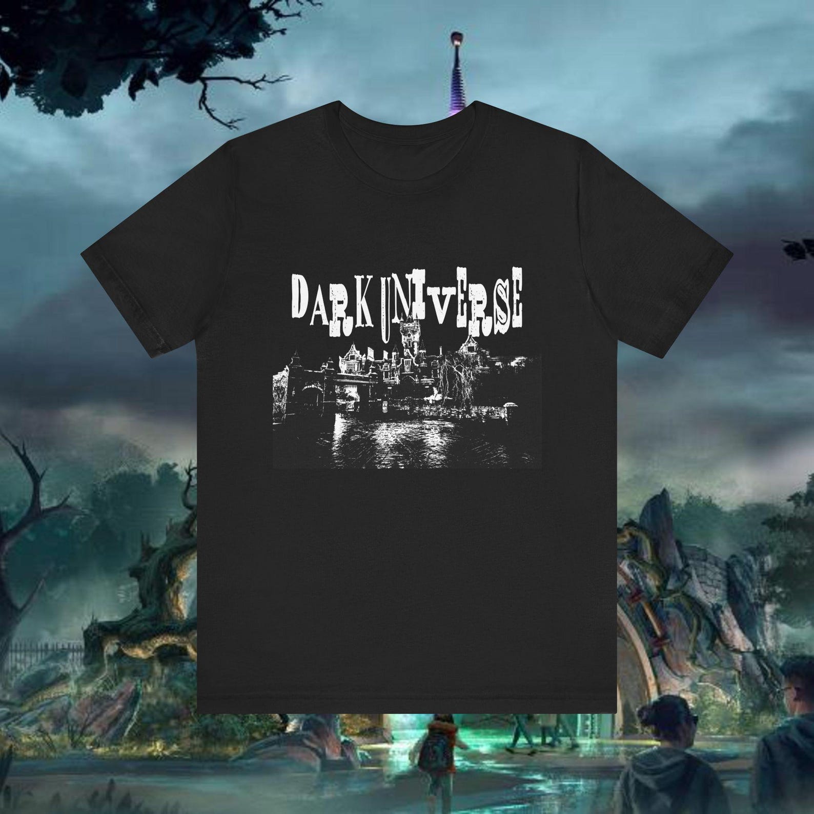 Dark Universe T-shirt, Epic Universe Shirt, epic shirt, Frankenstein shirt, monsters unchained shirts 3XL
