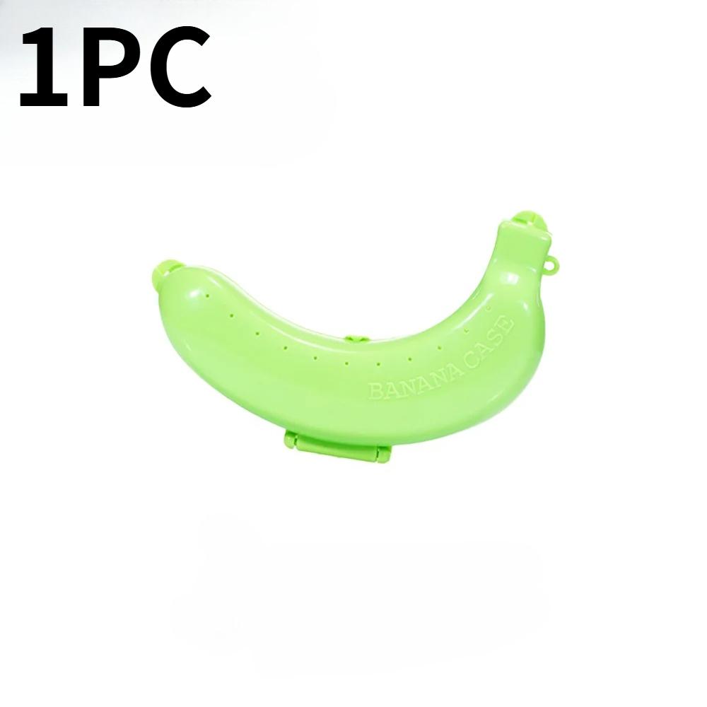 3 Stück tragbare Bananenaufbewahrungsbox für Outdoor-Reisen, süße Bananenbox, Schutzhülle, Reise, Schüler, Mittagessen, Obstaufbewahrungsbox, Halter