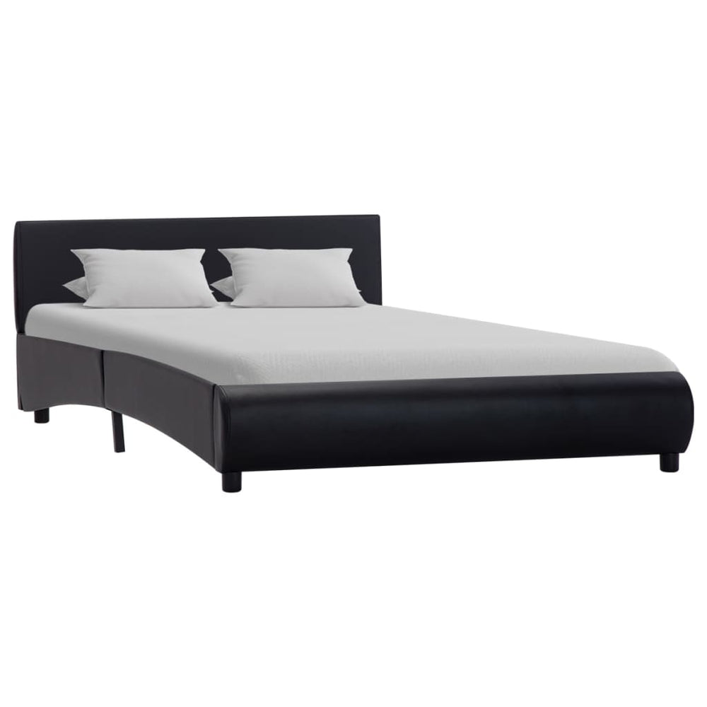 Cadre de lit sans matelas  similicuir 140x200 cm