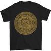 T-shirt Unisex Calendario Azteco 100% Cotone