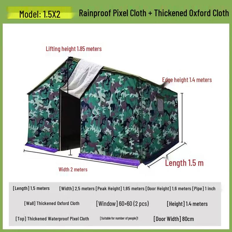 Heavy-Duty Insulated Outdoor Tent