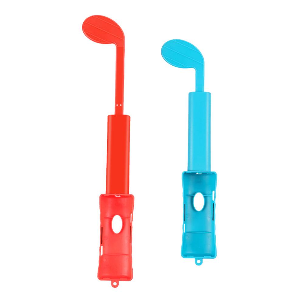 

Растягивающиеся клюшки для гольфа, рукоятка для контроллера Switch Joy-Con, игровые ручки, игровые компоненты, аксессуары для консоли Nintendo Package:7.6*5.5*29.3cm красный/синий