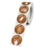 New 500pcs Cute Cat Thank You Series Round Sticker Seal Labes Mutifunction DIY Decorative Gifts Package Labels for Baking