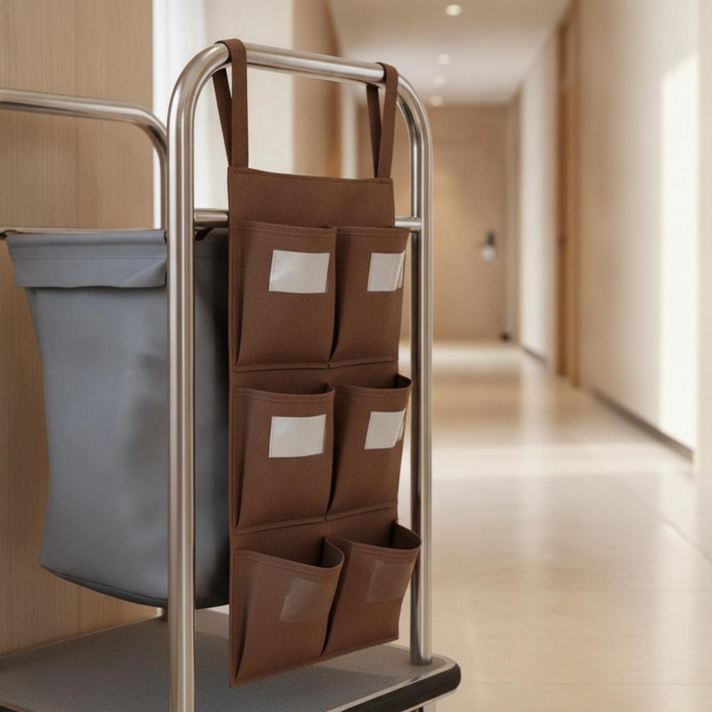 Housekeeping Cart Laundry Receptacle Replacement Bag Heavy Duty for Housekeepers, Cleaning,