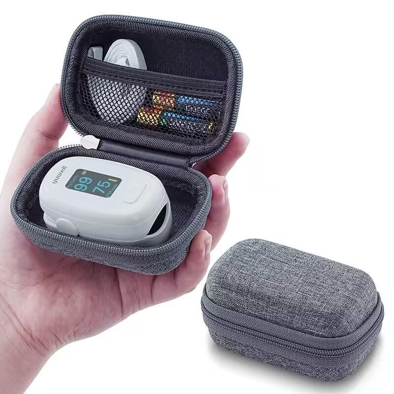 Pulse Oximeter Case for Fingertip Pulse Oximeters and Accessories Airrope/dretec (Case Only)
