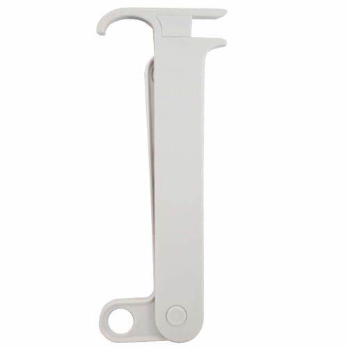 AISEN LK422 Polypropylene/ABS Resin/Neodymium Magnet Curtain Hooks, 4 Hooks