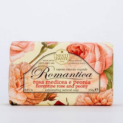 Italian Scented Soap Romantica Rose/peony 250g