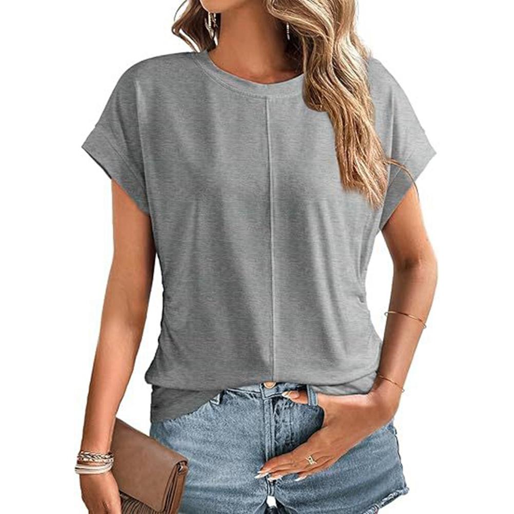 Women s Crew-Neck Short-Sleeve Top L