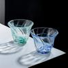 Creative Glass Tea Cup Japanese Style Transparent Heat-resistant Glass Master Cup Household Kung Fu Teaware Accessories 2025 New