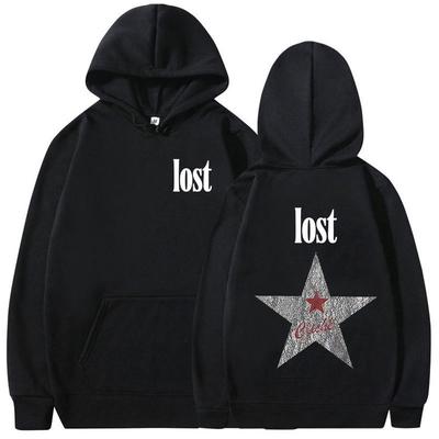 Raper MGK Lost Americana Tour 2025 Bluza z kapturem z logo Męska damska modna bluza z kapturem w stylu retro z długim rękawem i dużym kapturem