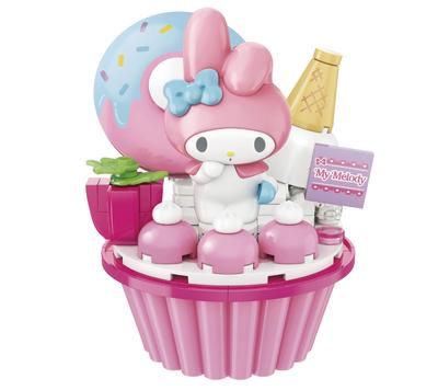 Sweets Block My Melody Strawberry Cupcakes