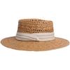 Summer Hat for Women Men Panama Straw Hats Travel Beach Sun Hat Wide Brim Fedora Jazz Hat UV Protection Holiday Hats