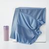 Men's Ice Silk Seamless Boxer Briefs - Breathable Mesh, Antibacterial Crotch, Mid-Waist
