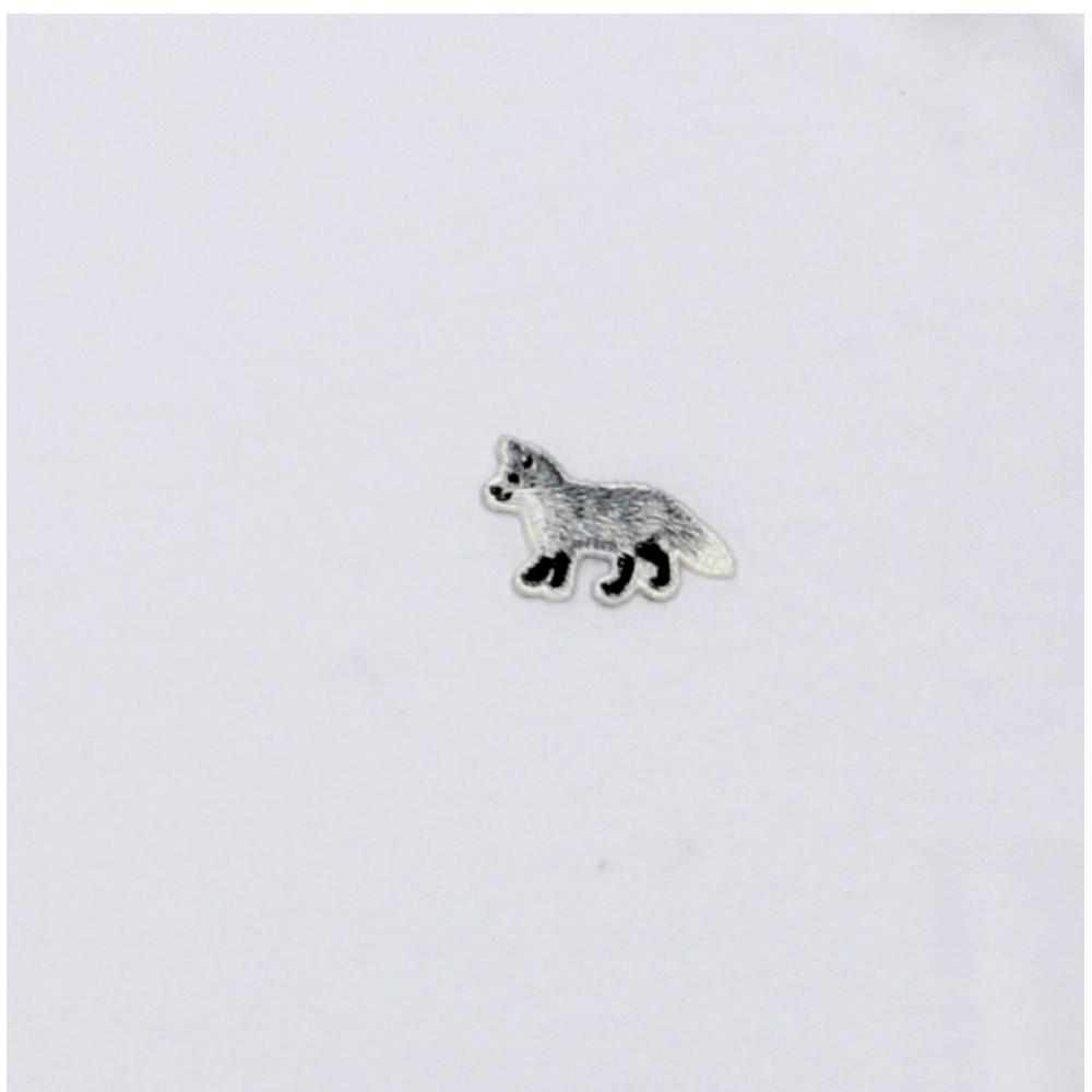 MaiSon KitSune Women S Short Sleeve Tee Baby Fox Patch Ow00130kj0008