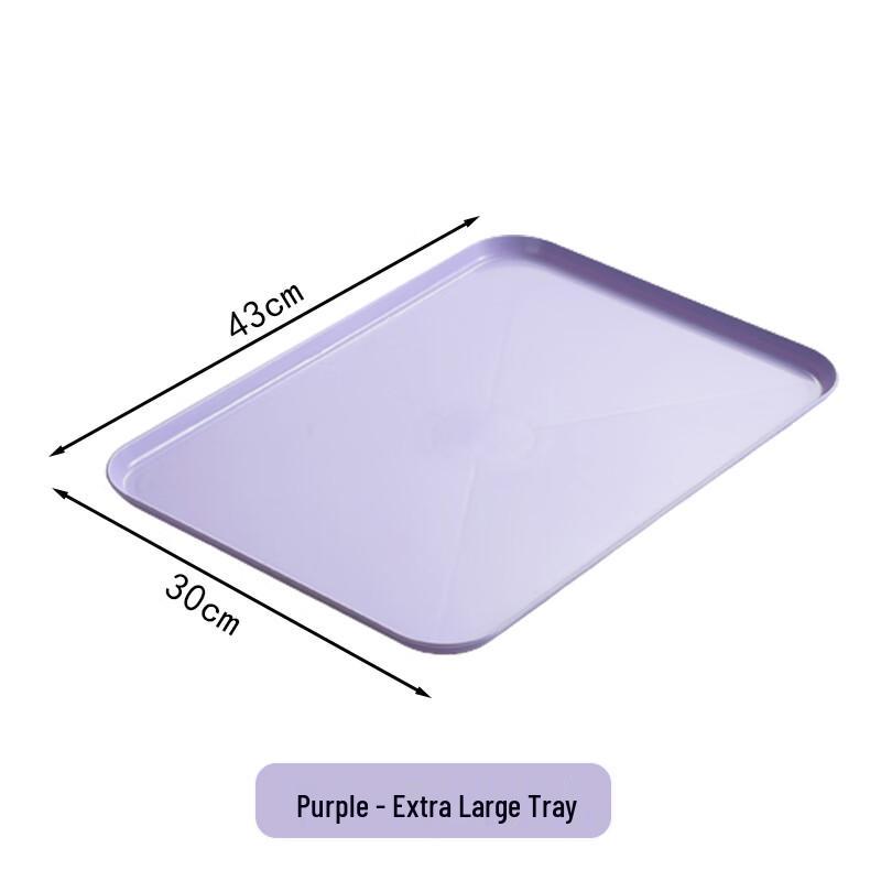 Morona Rectangular Plastic Serving Tray