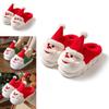 Cozy And Warm Christmas Santa Themed Home Slippers For Men And Women In Thick Non-slip Design