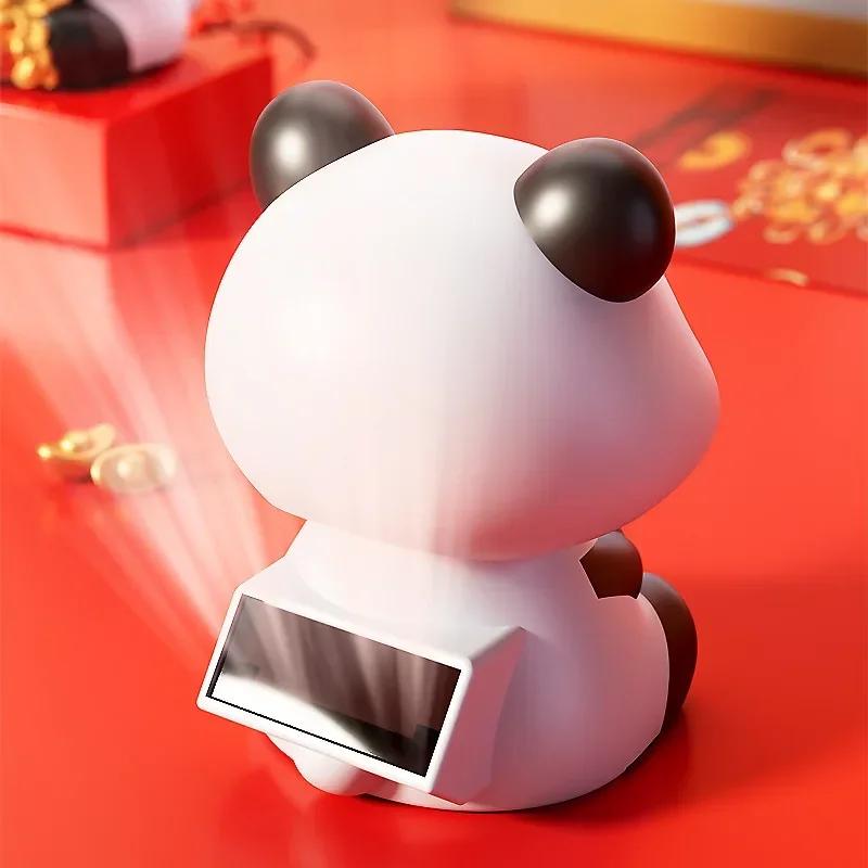 Ornamenti per Auto Caldi Gatto Portafortuna Solare Panda Giocattolo Automatico che Annuisce Bambola Negozio Auto Reception Decorazione Creativa Regali di Festa