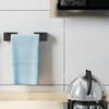 30cm Aluminum Auto Adhesive Towel Rack Not Drill Need Towel Holders Easy to Use for Bathroom Kitchens Strong Mounting