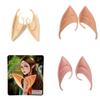 Realistic 2 Pairs Elf Ears Made Of Soft Rubber Latex For Fantasy Costume Parties
