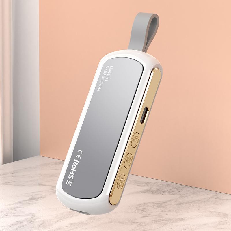 Bluetooth 5.2 Kemik İletimli Hoparlör Yastık Altı Gürültü Azaltma Hoparlörü Stereo Müzik Çalar El Fenerli Uyku Yardımcısı