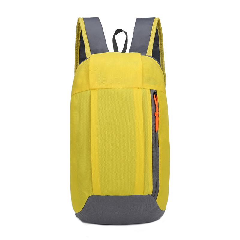 10L Outdoor Sports Light Weight Waterparoof Backpack Travel Hiking Bag Zipper Adjustable Belt Camping Knapsack Men Women Child