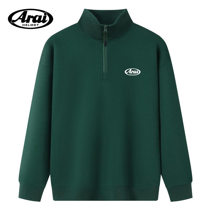 Arai Spring and Autumn Jacket Racing Half Zipper Hoodie