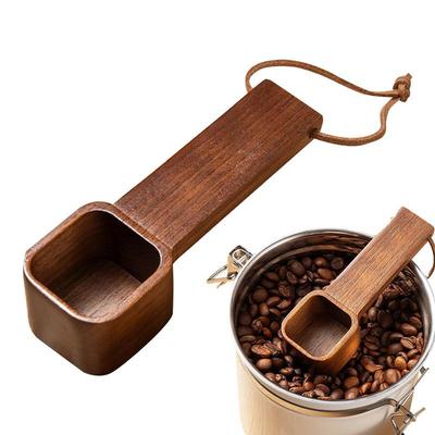 Colher de Café de Madeira Colheres Medidoras Quadradas de Cozinha Colher de Sopa Colher para Chá Café Mexedor de Açúcar Farinha Ferramentas de Medição Para Cozinhar
