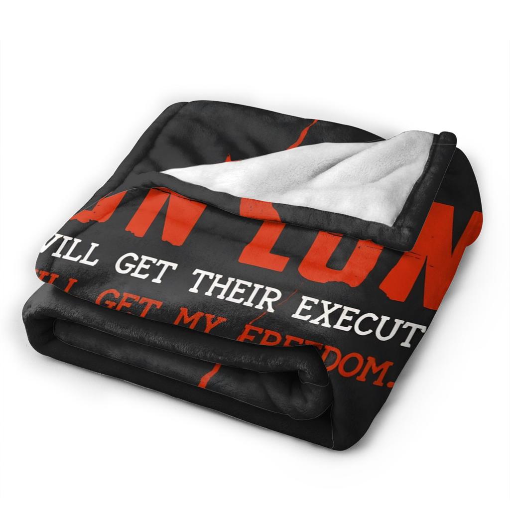 Horror Game Iron Lung Blankets Quality Soft  Throw Blanket Winter Students Bedroom Novelty Bedspread